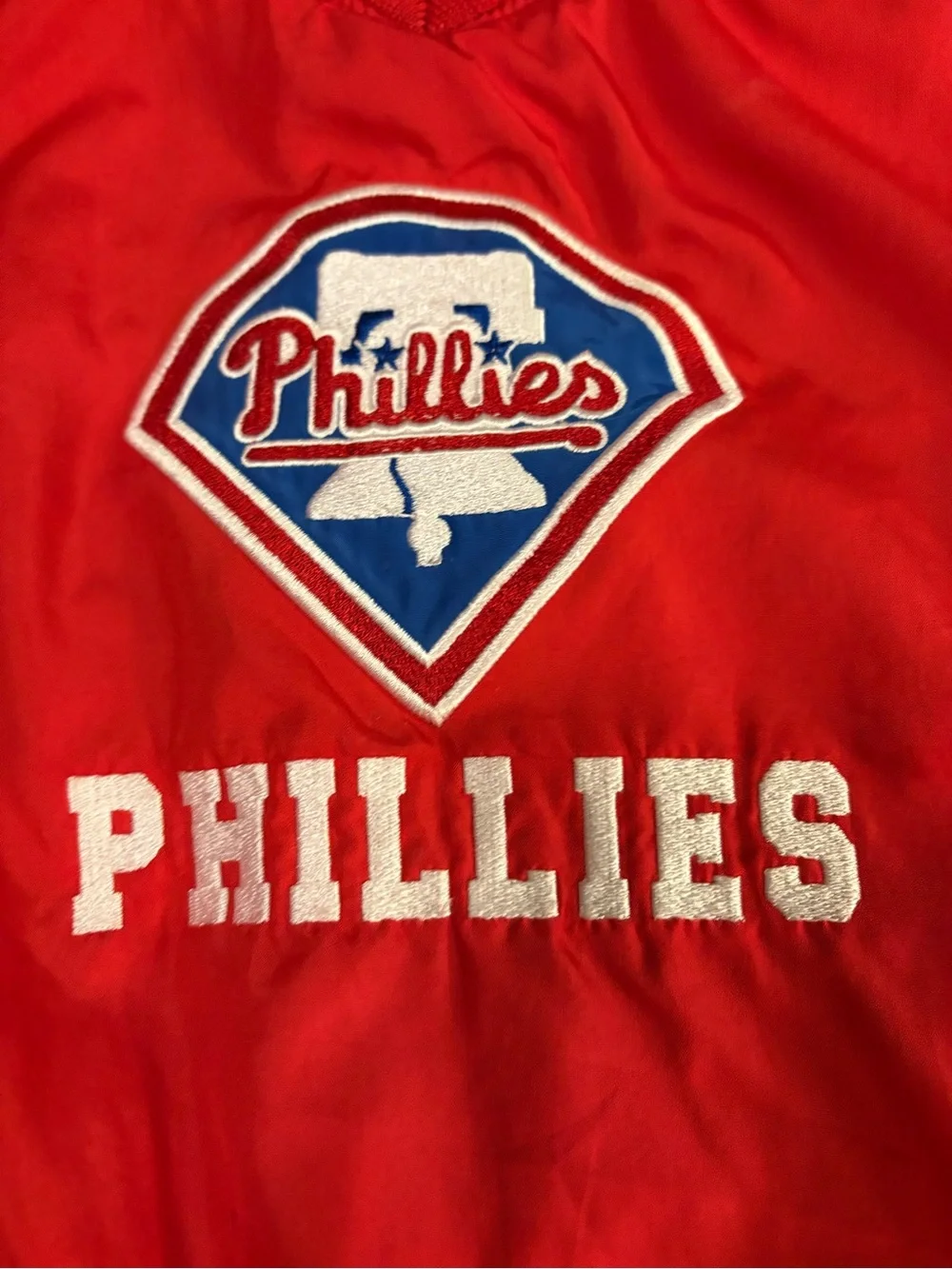 Red Kids Windbreaker Pullover